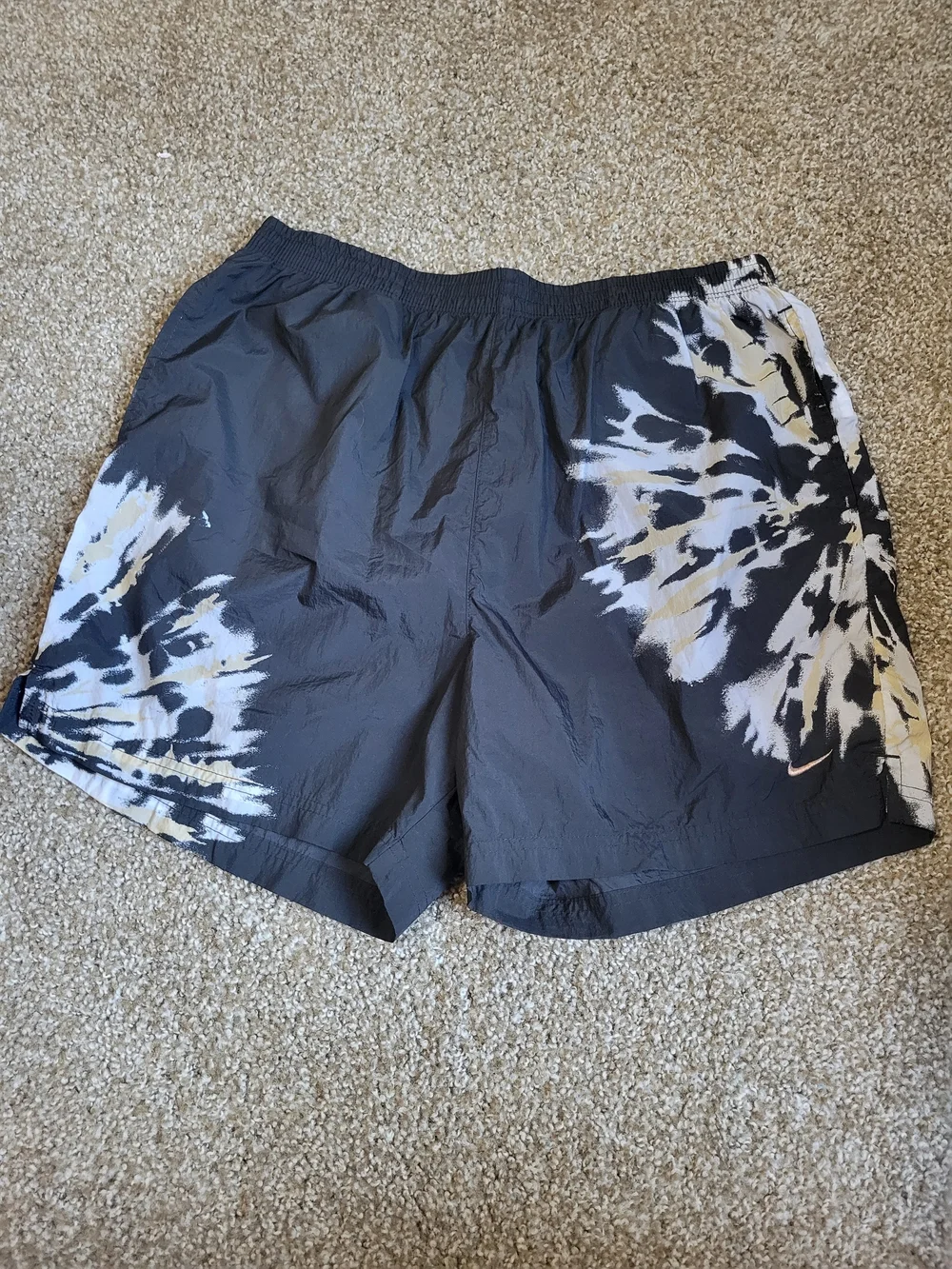 Womens Nike Lightweight Black and grey Active shorts